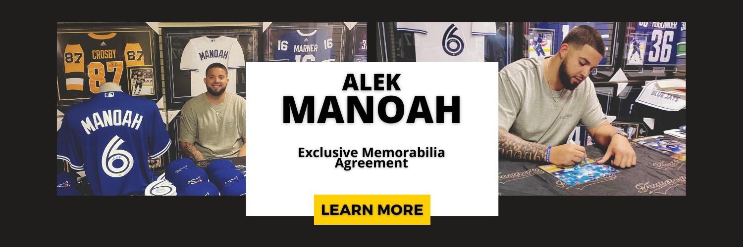 Alek Manoah Signed Blue Jays Memorabilia
