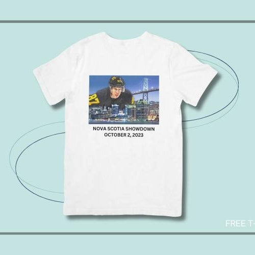 FREE T-SHIRTS & CHANCE TO WIN | Sidney Crosby Fundraiser