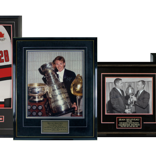 June 5-12 Collection. Frameworth Auctions. Sports memorabilia auction