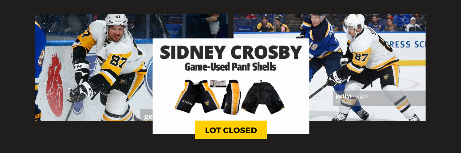 Sidney Crosby Game-Used Pant Shell (2017-18 Stanley Cup Playoffs)