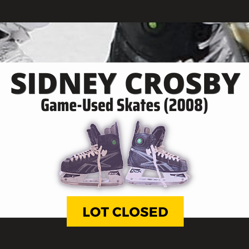 Sidney Crosby Game Used Skates