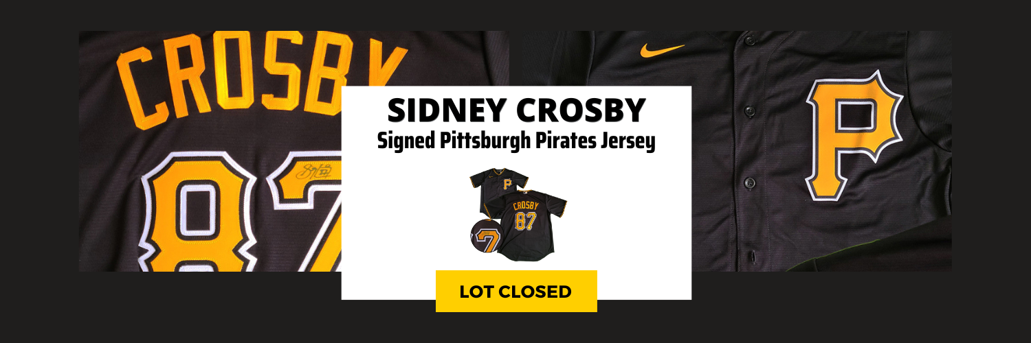 Sidney Crosby Signed Pittsburgh Pirates Jersey