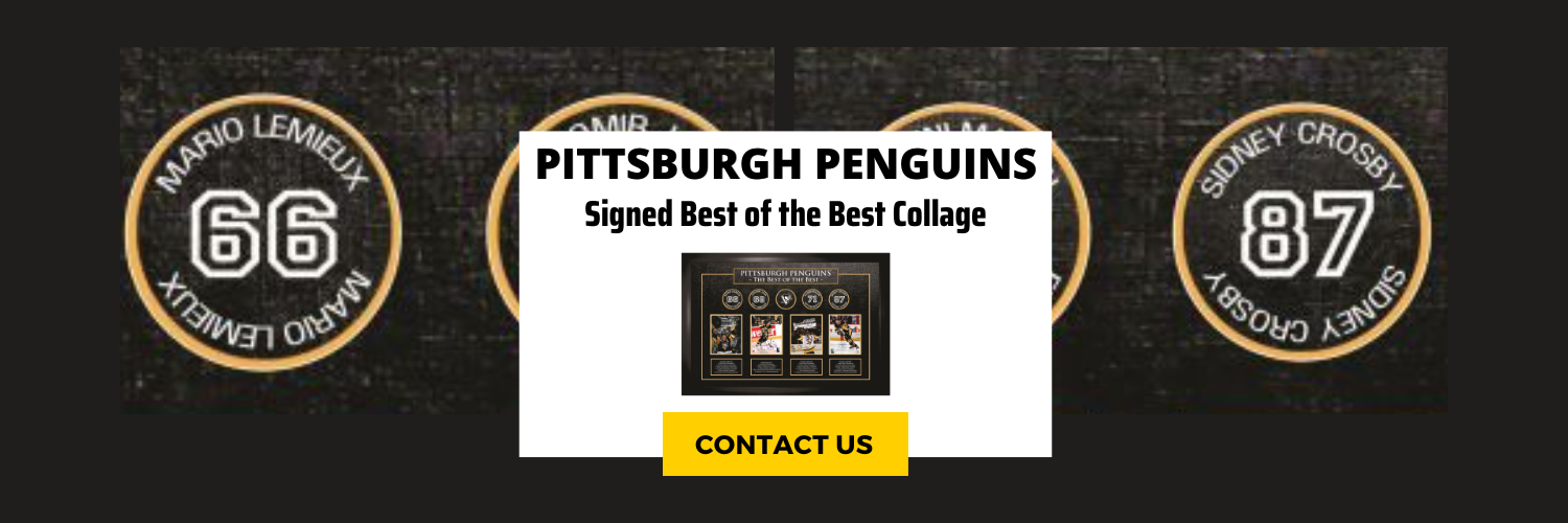 Pittsburgh Penguins Multi-Signed Framed Best of the Best Collage