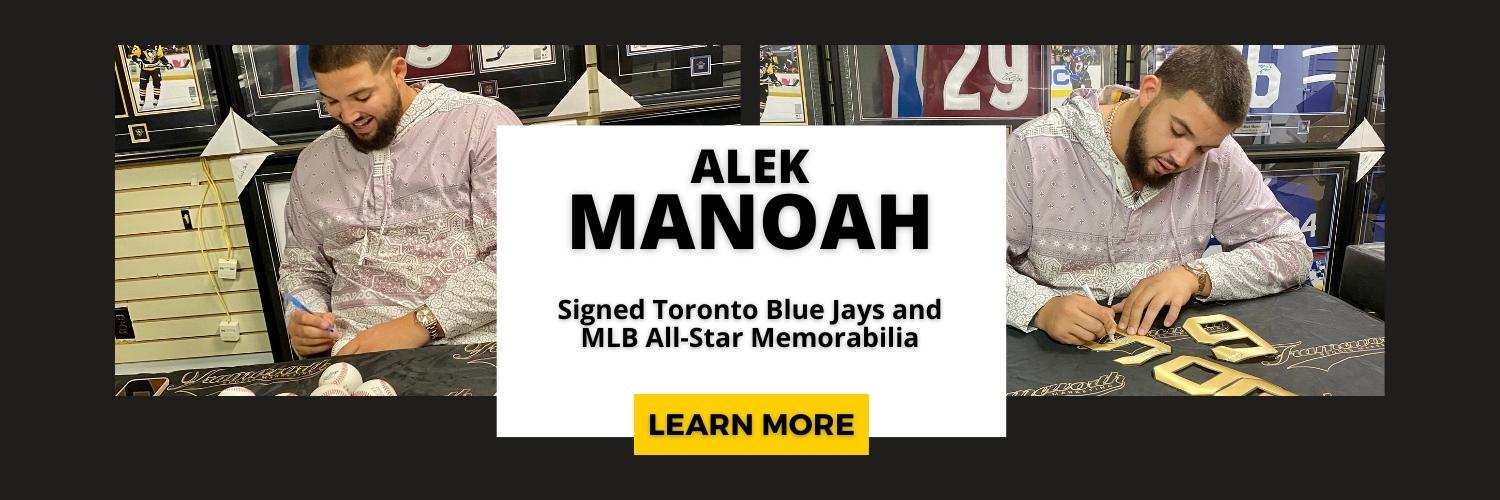 COMING SOON: Alek Manoah Signed Blue Jays and MLB All-Star Memorabilia