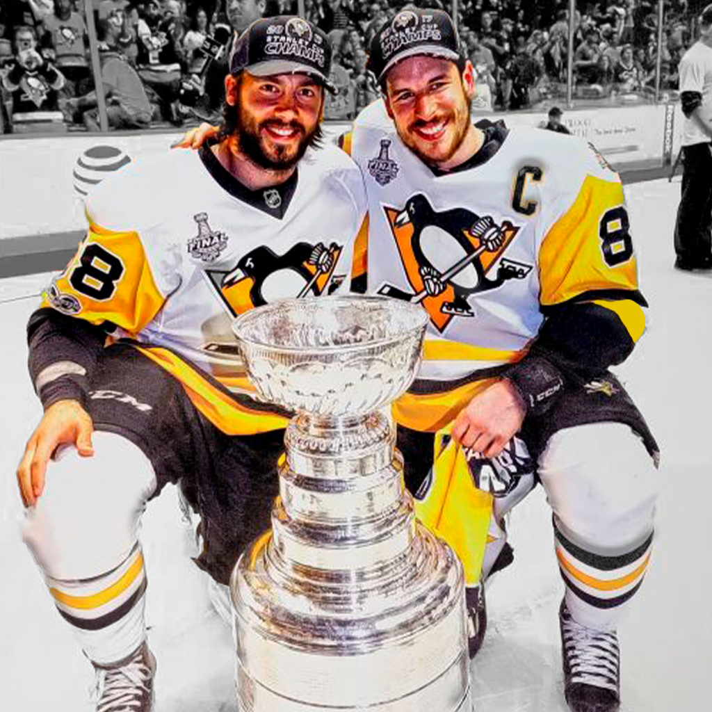Adidas Bryan Rust Pittsburgh Penguins 2023 NHL Winter Classic Jersey Cream  54