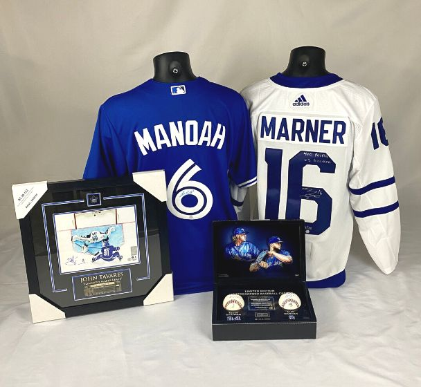 Alek Manoah Signed Toronto Maple Leafs Blue Adidas Jersey