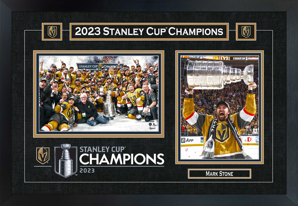 Mark Stone Framed 18x26 Golden Knights 2023 Stanley Cup Collage