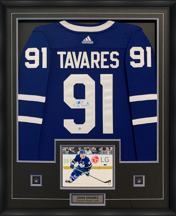 John Tavares Toronto Maple Leafs Autographed White Adidas Authentic Jersey