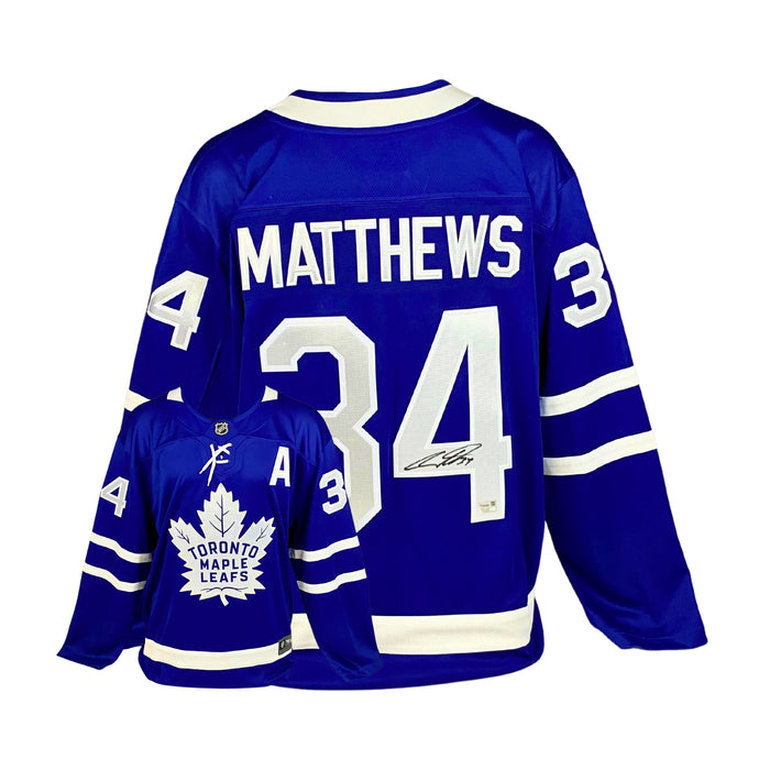 Auston Matthews Signed Toronto Maple Leafs Fanatics Jersey