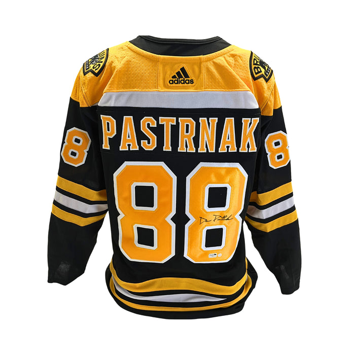 David Pastrnak Boston Bruins Authentic Adidas Black Jersey