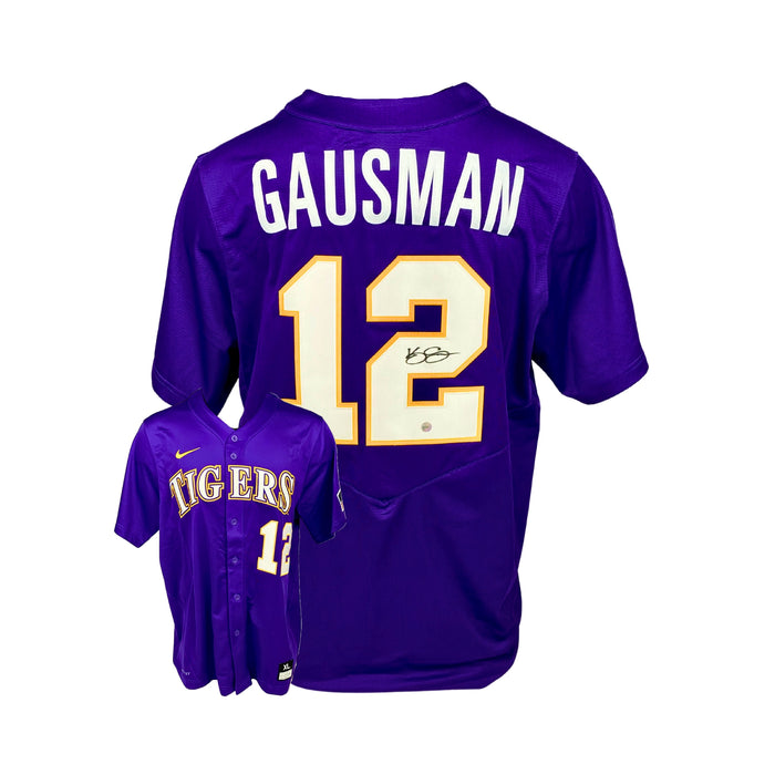 Kevin Gausman Signed LSU Tigers Replica Purple Jersey