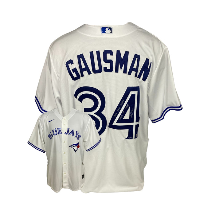 Kevin Gausman Signed Toronto Blue Jays Replica Nike White Jersey Inscribed with "Blue Jays Debut" "April 9th 2022" (Limited Edition of 34)