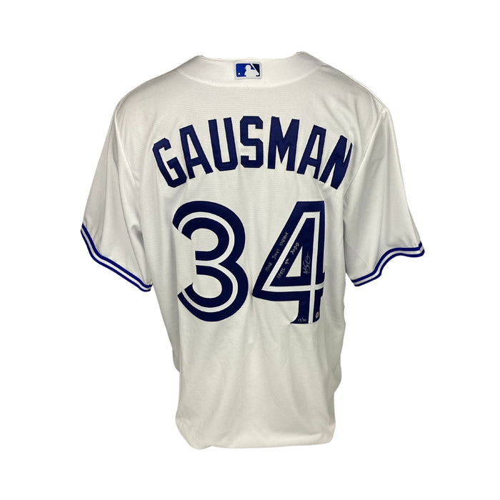 Kevin Gausman Signed Toronto Blue Jays Replica Nike White Jersey Inscribed with "Blue Jays Debut" "April 9th 2022" (Limited Edition of 34)