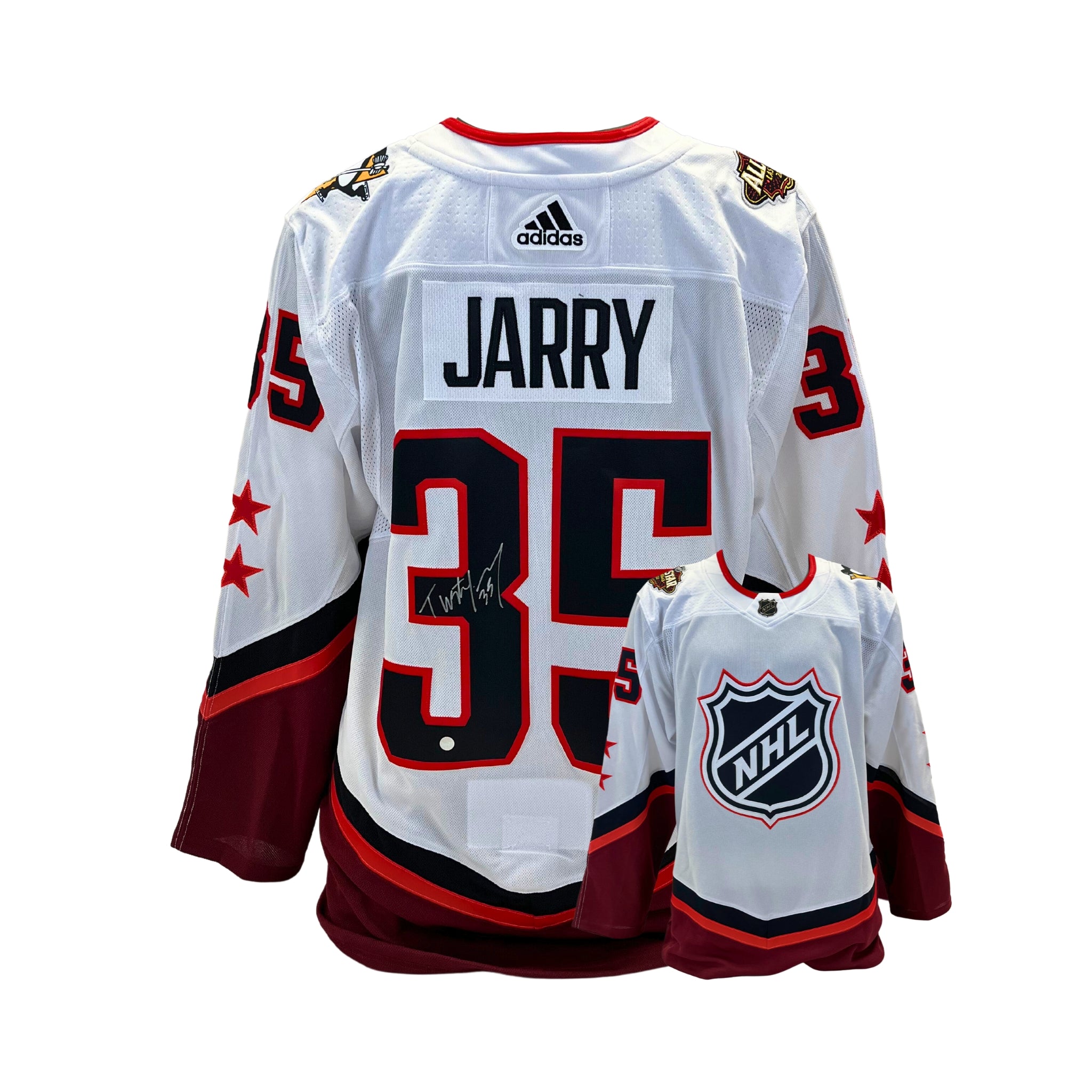 Jordan Kyrou Signed St. Louis Blues Adidas Jersey - NHL Auctions