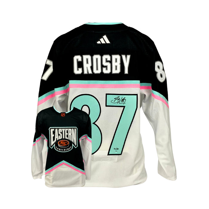 Sidney Crosby Signed Jersey Penguins Cream 2023 Winter Classic
