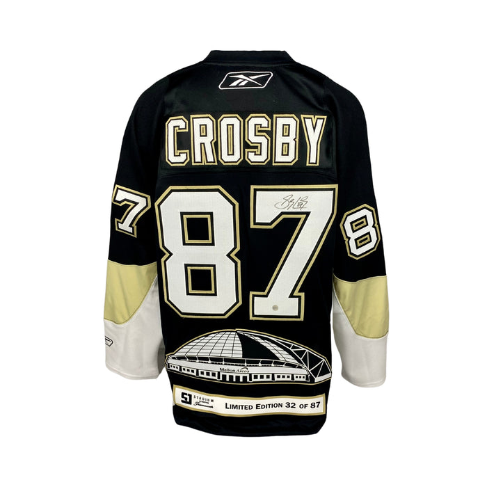 Sidney Crosby Signed Pittsburgh Penguins Mellon Arena Replica Replica Reebok Jersey (Limited Edition of 87)