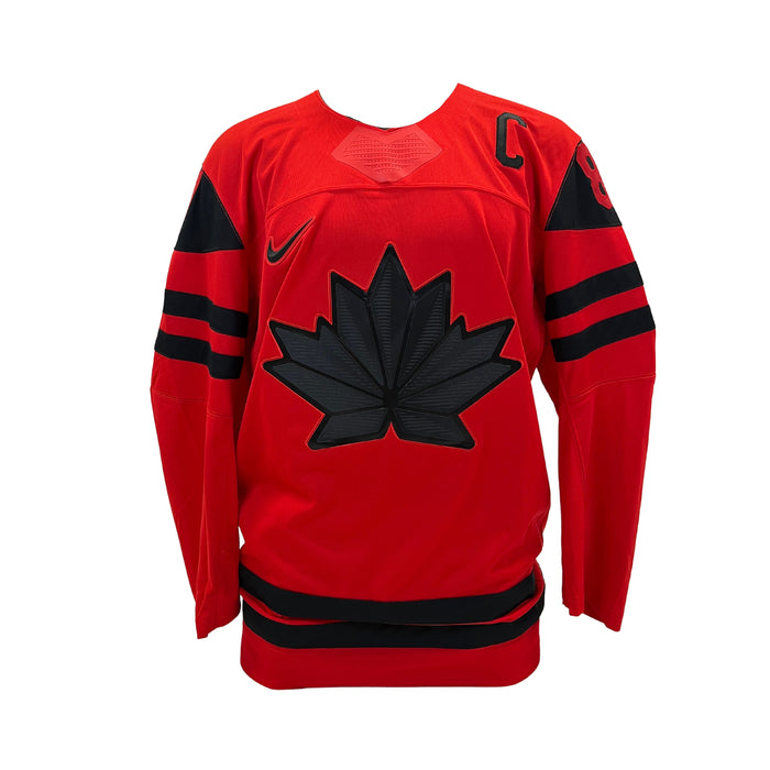 Sidney Crosby Signed Team Canada Replica 2022 Olympics Red Jersey
