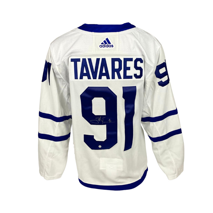 John Tavares Signed Toronto Maple Leafs Adidas Authentic Jersey with "C" (white)