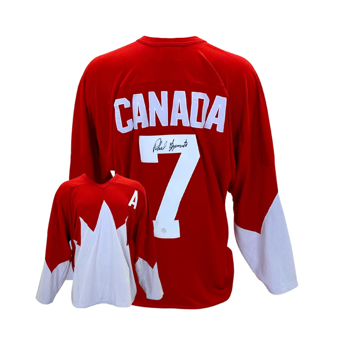 Phil Esposito Signed Team Canada Replica 1972 Red Jersey