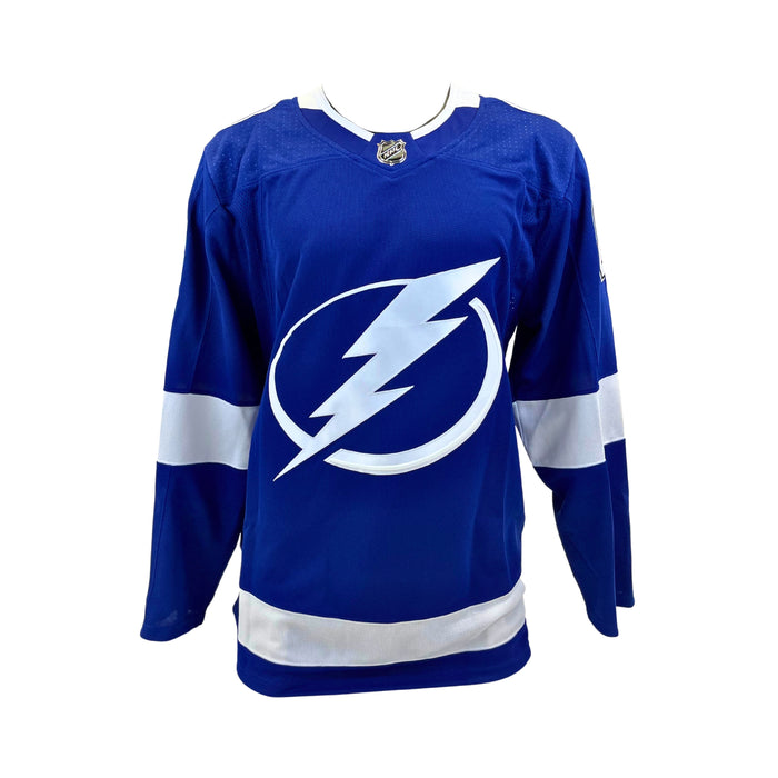 Andrei Vasilevskiy Tampa Bay Lightning Autographed Blue Adidas Authentic  Jersey