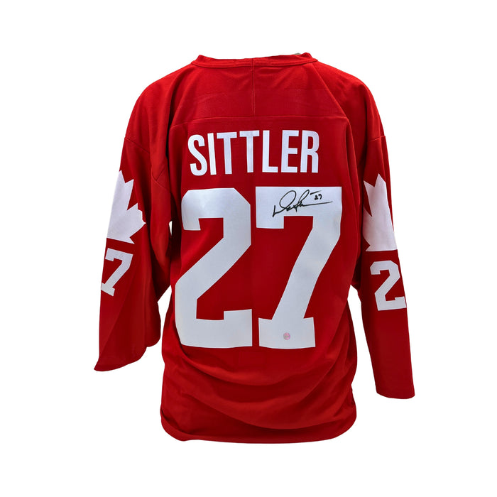 Darryl Sittler Signed Team Canada '76 Replica Red Jersey