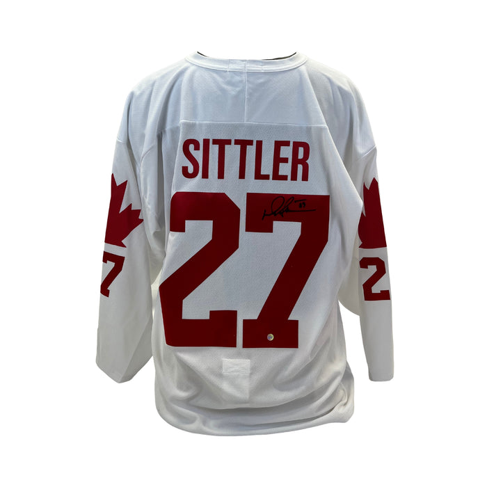 Darryl Sittler Signed Team Canada 76 Replica White Jersey