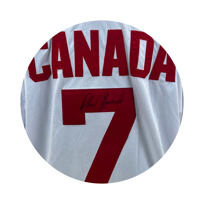 Phil Esposito Signed Jersey Canada 1972 Summit Series White
