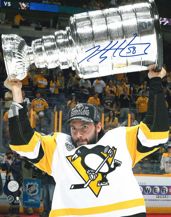 Kris Letang Signed 8x10 Photo Penguins 2017 Stanley Cup-V