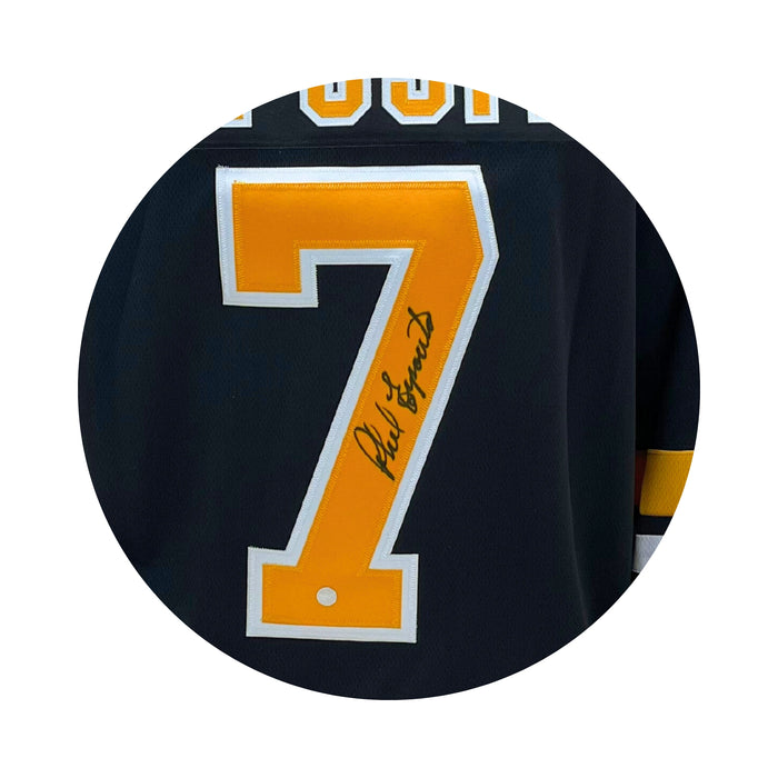 Phil Esposito Signed Boston Bruins Black Fanatics Vintage Jersey