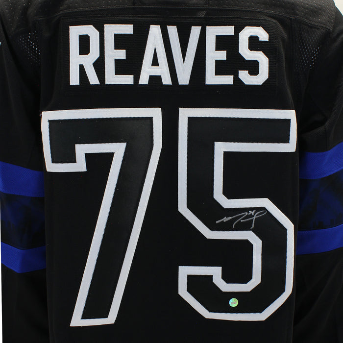 Ryan Reaves Signed Jersey Toronto Maple Leafs Third Adidas