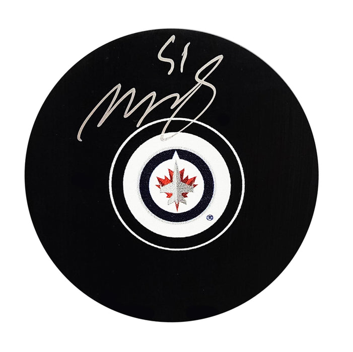 Mark Scheifele Winnipeg Jets Signed Hockey Puck