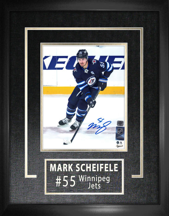 Mark Scheifele Winnipeg Jets Signed Framed Home 8x10 Photo