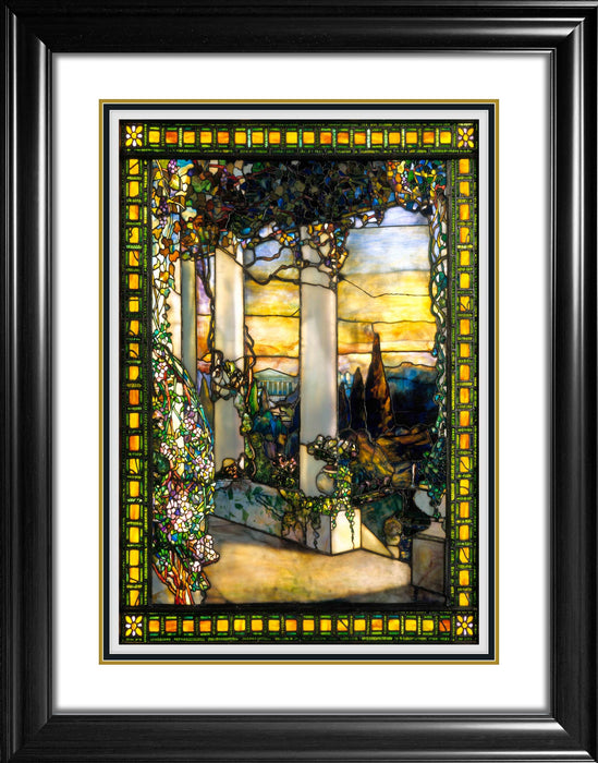 Stained Glass Framed Print