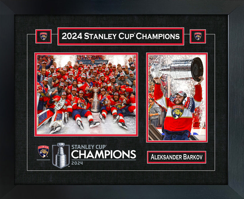 Florida Panthers 18x22 Double Photo Frame 2024 Stanley Cup Collage