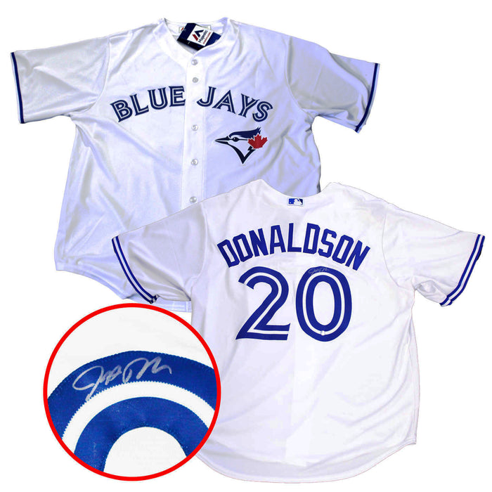 Josh Donaldson Signed Toronto Blue Jays White Replica Jersey