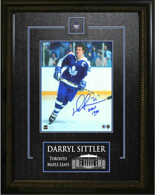 Darryl Sittler Memorabilia, Autographed Darryl Sittler