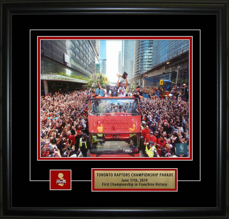 Toronto Raptors Framed 8x10 2019 Championship Parade Photo