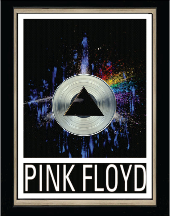 Pink Floyd Paint Splash  Framed Print