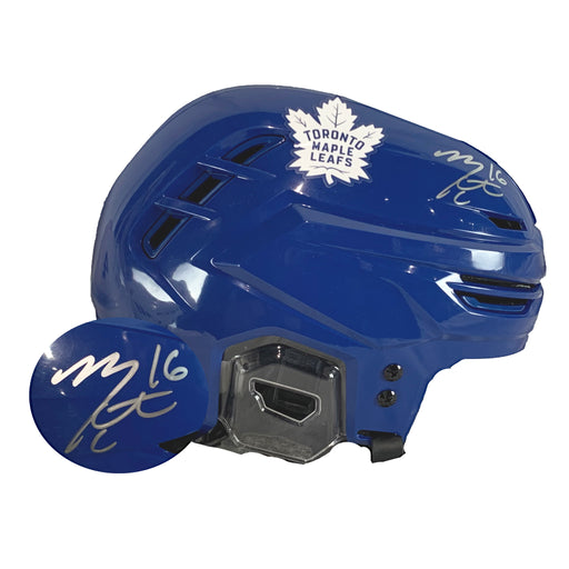 Mitch Marner Signed LE Maple Leafs Jersey Inscribed 400 Points vs