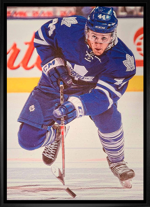 Morgan Rielly Toronto Maple Leafs Framed  20x29 Canvas