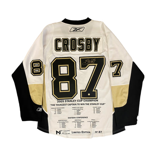 Sidney Crosby Signed Jersey 2022 Men's Olympic Hockey Team Black Frameworth  COA