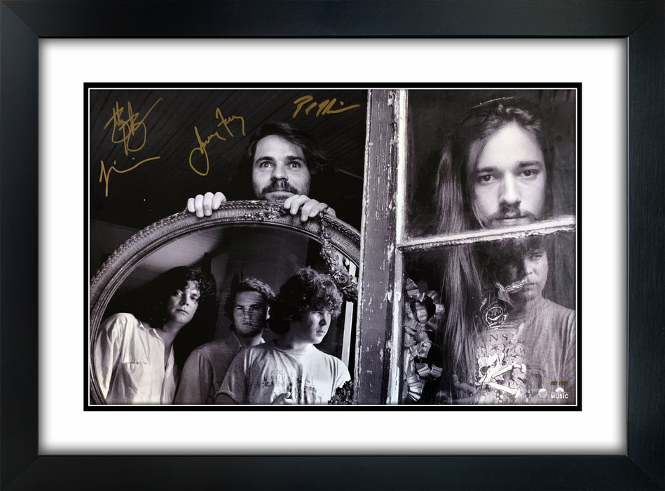 The Tragically Hip Framed Signed Mirror Photo Limited Edition /100