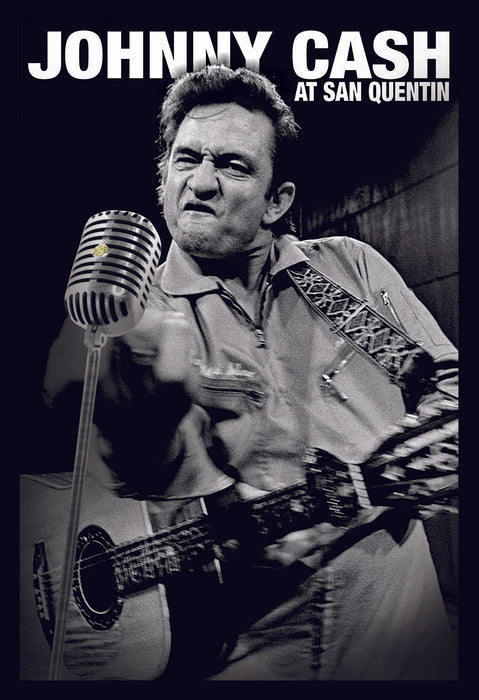 Johnny Cash Framed PhotoGlass San Quentin