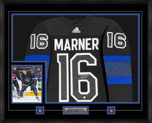 NHL Toronto Maple Leafs Auston Matthews Framed Replica Signature, 16-in x  20-in