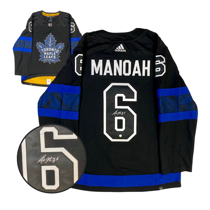 Alek Manoah Signed Toronto Maple Leafs Adidas Third Jersey