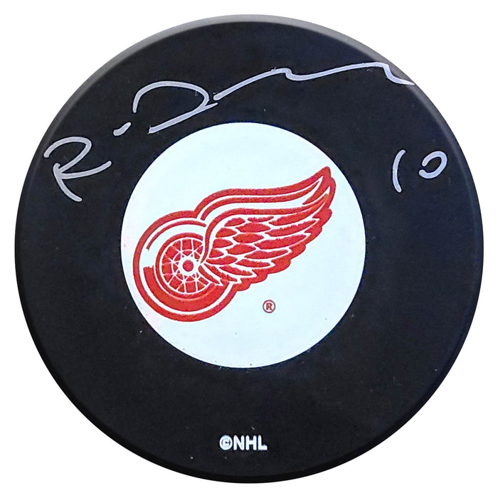 Ron Duguay Signed Detroit Red Wings Puck