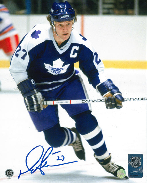 Darryl Sittler Signed Toronto Maple Leafs Captain 8X10 Photo