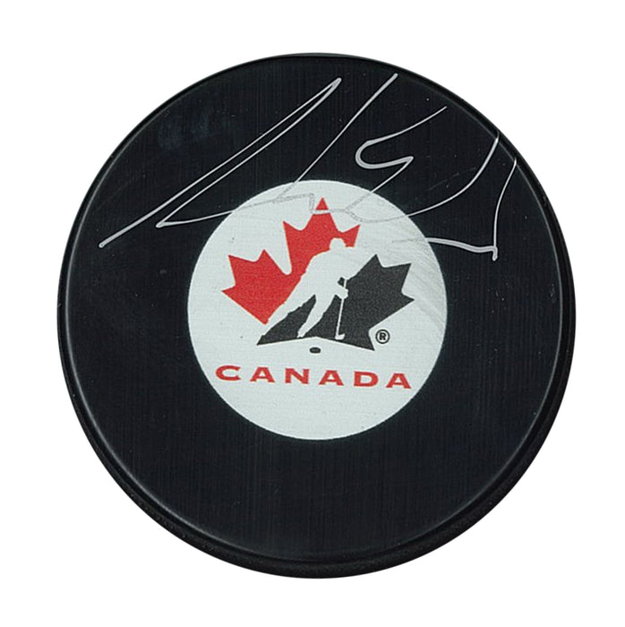 Aaron Ekblad Signed Team Canada Puck